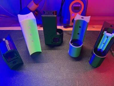 30mm led tube base with XLR plug