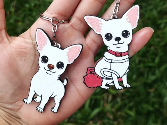 Chihuahuas Blancos animados