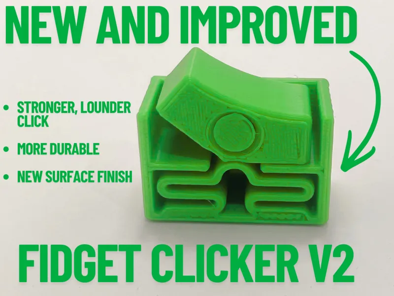Fidget Clicker Switch Version 2
