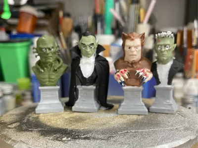 Monster busts