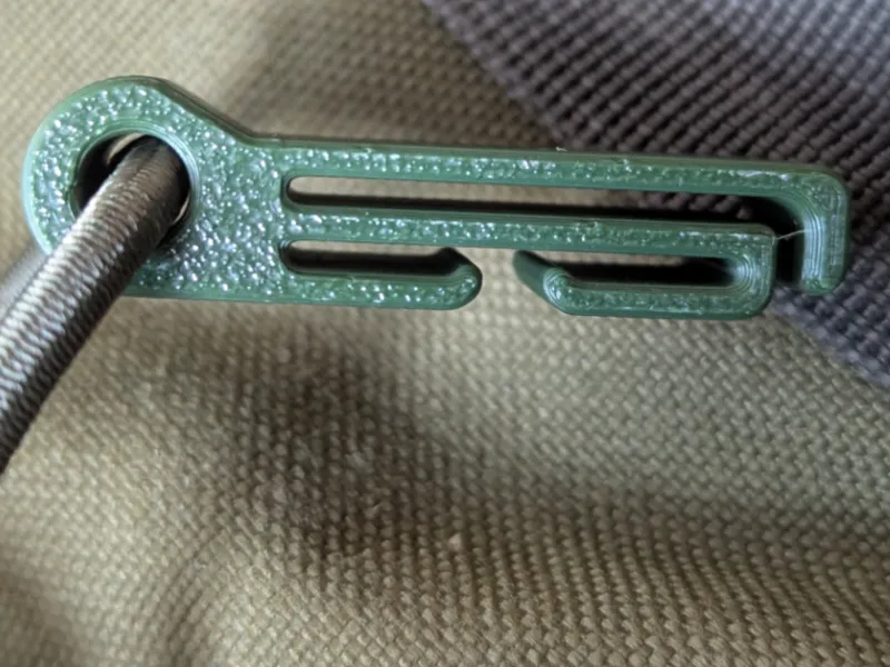 Molle clip backpack straps clip w 6mm hole + thick