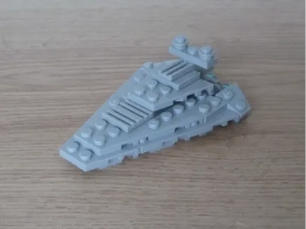 Mini Star Wars Star Destroyer Brick