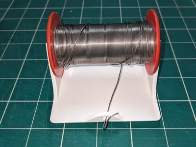 Gridfinity 2x2 solder holder (wide)