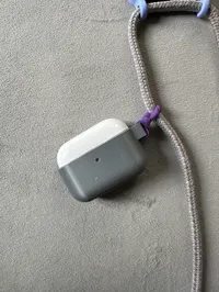 Étui AirPods Pro avec anneau pour lanière — photo 3