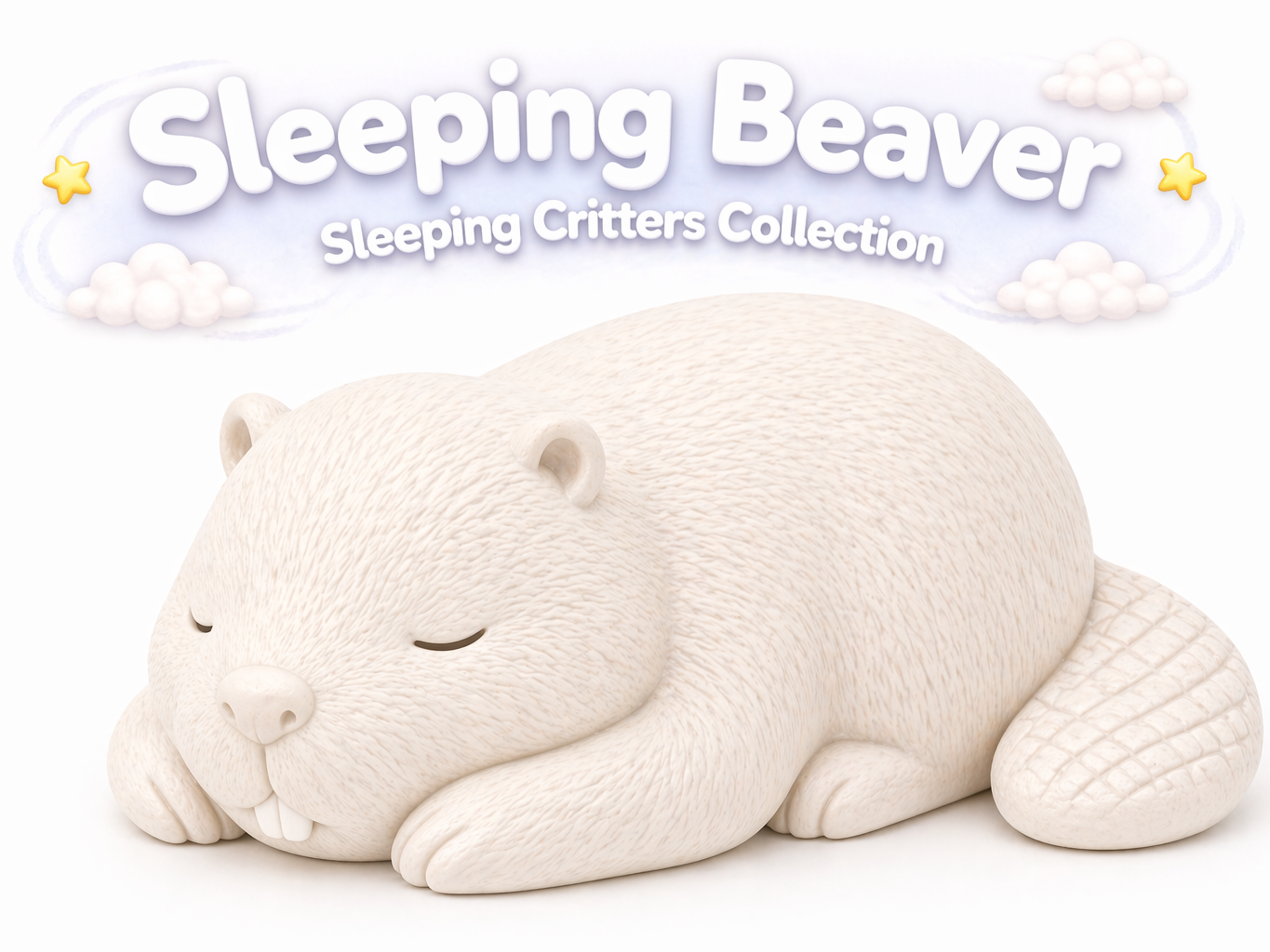 Sleeping Beaver - Sleeping Critters Collection