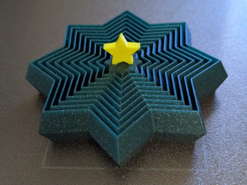 Christmas Tree Star Fidget (No AMS needed)