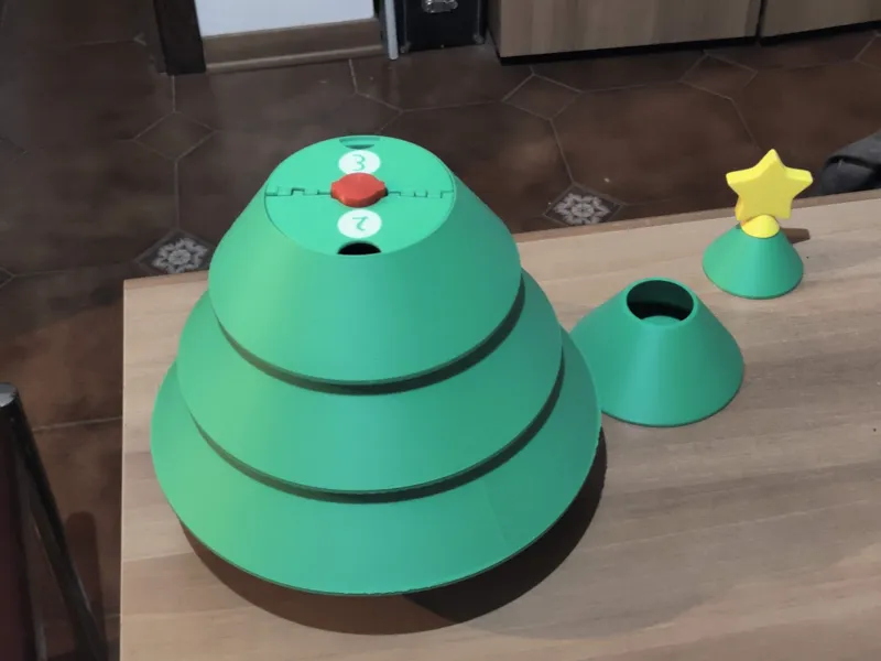 Christmas Tree Advent Calendar