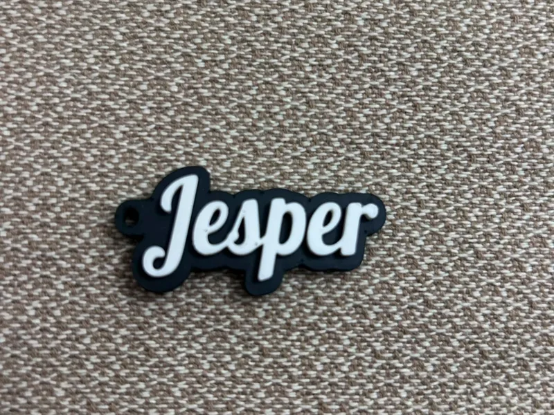 Jesper name keychain