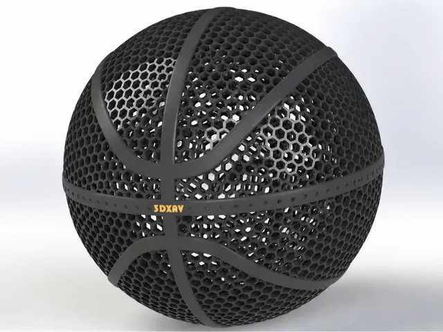 Spherical Airless Basketball
