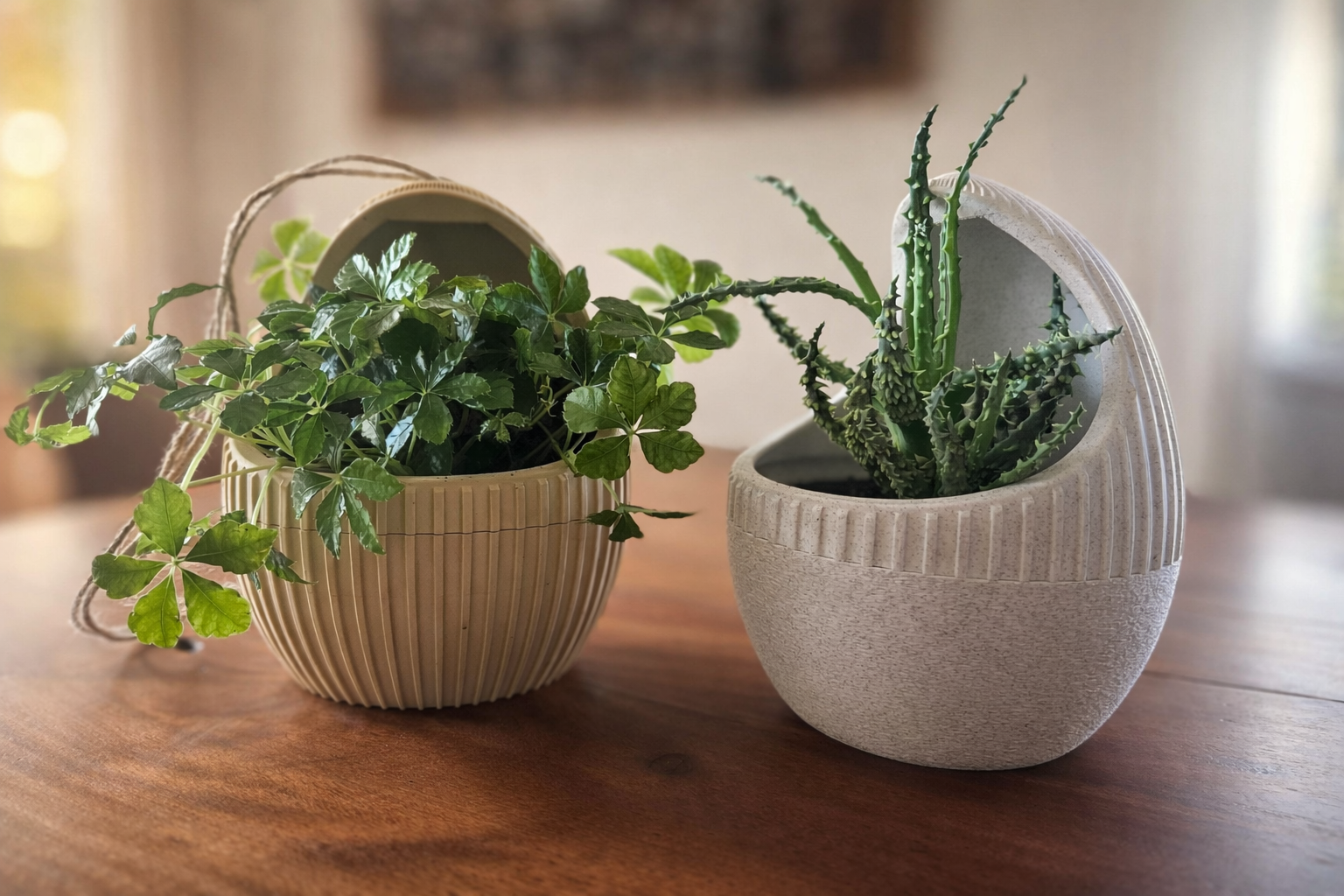Miniatura 1 do modelo 3D Egg Planter – Modular | Hängend & Stehend