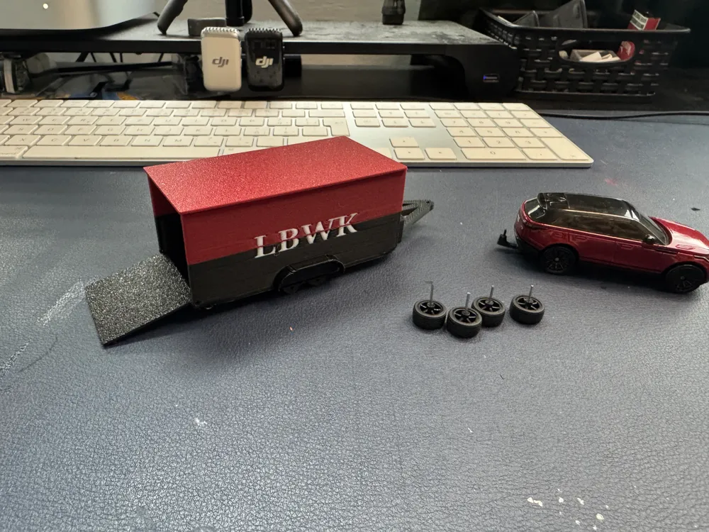 Tráiler LBWK para coches 1/64, 1:64 (Hotwheels) - Modelo de impresión ...