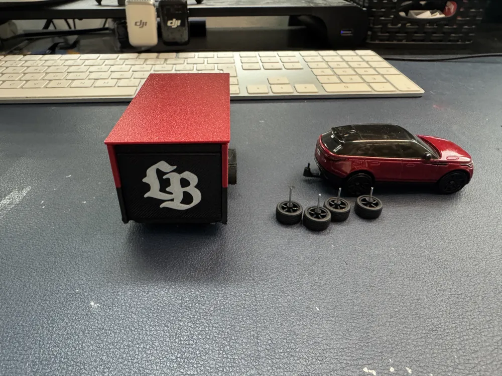 Tráiler LBWK para coches 1/64, 1:64 (Hotwheels) - Modelo de impresión ...
