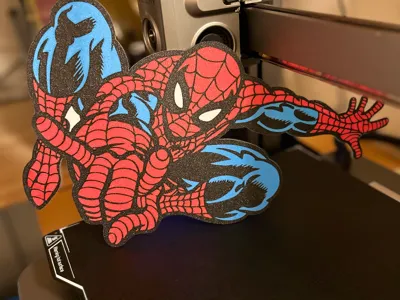 LIGHTBOX SPIDERMAN