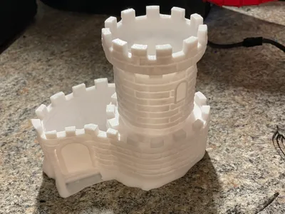 Castle Planter Detailed