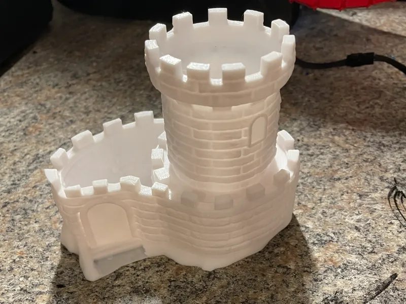 Castle Planter Detailed
