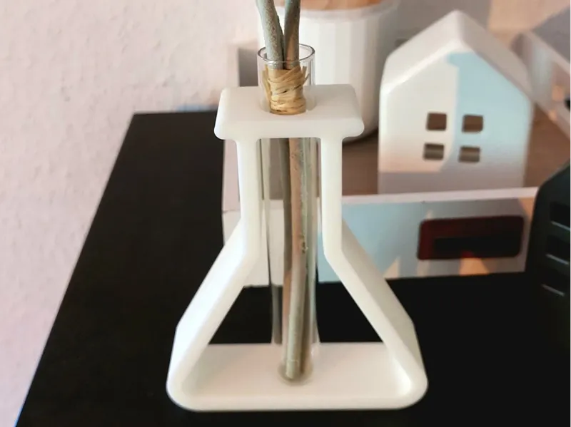 Reagenzglashalter / Vase / Wurzelhilfe