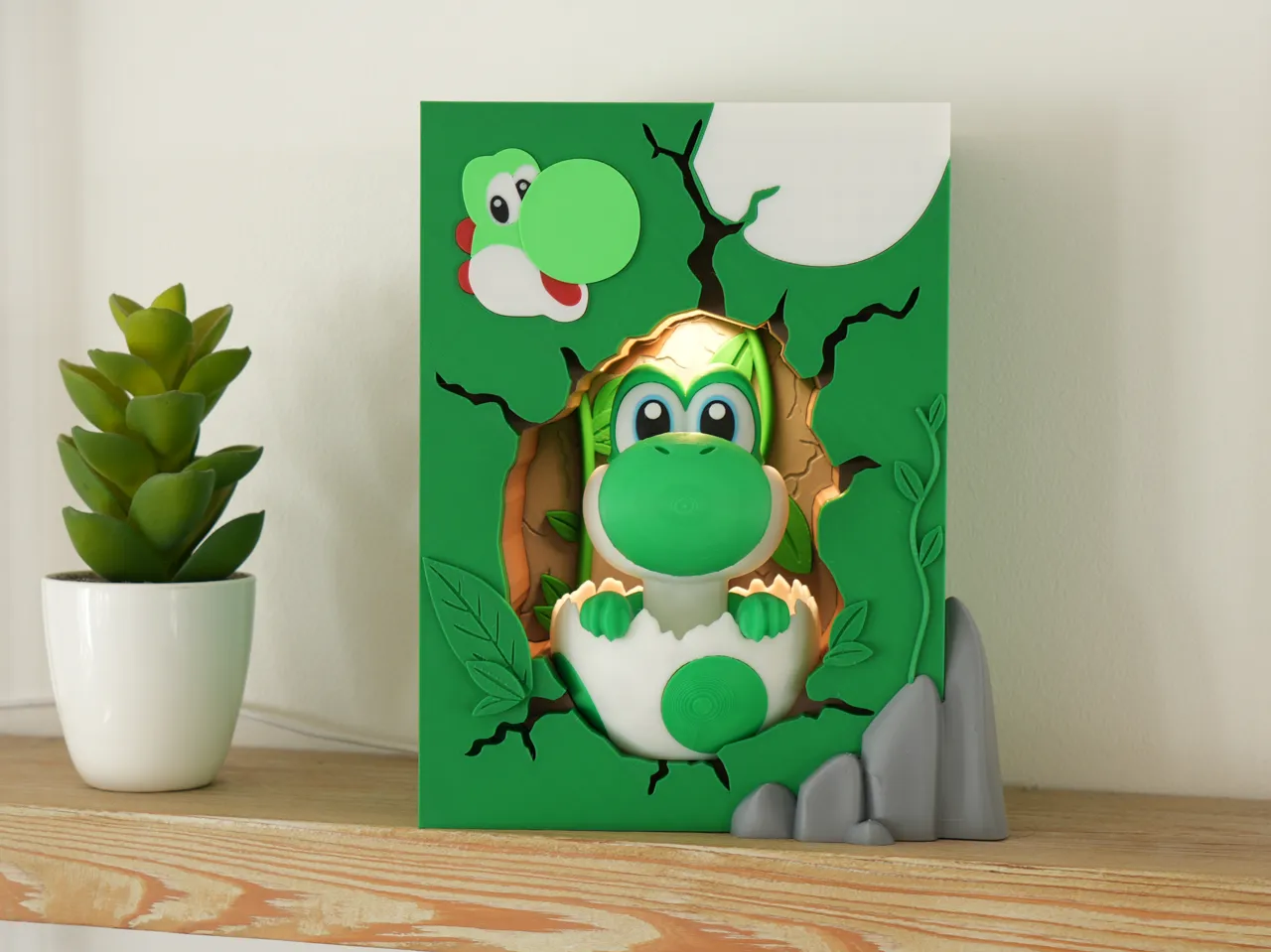 Yoshi-Broken brick view 2