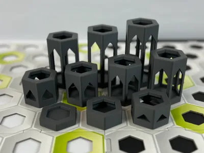 GraviTrax Height Blocks 1cm - 10cm 