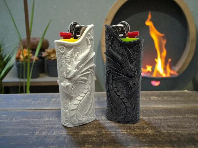 Dragon Bic Sleeve