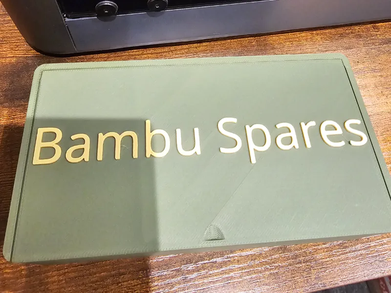 Spares box made in maker lab