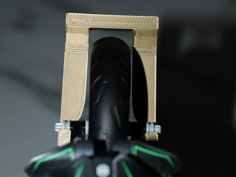 Technic 42170 Kawasaki Ninja Motorcycle Wall Mount