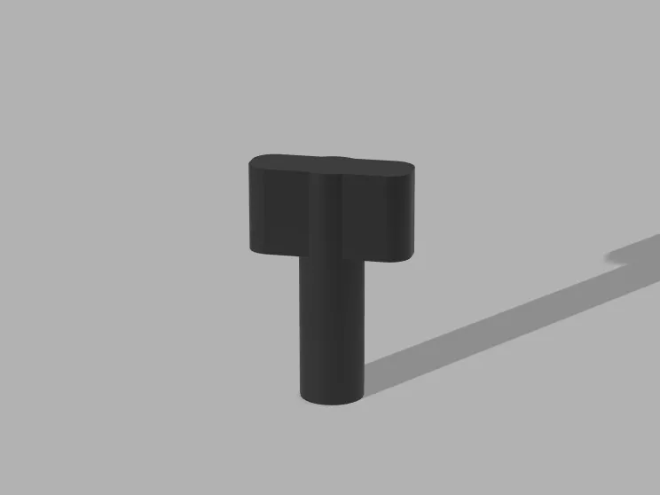 Clé triangulaire pour poubelle