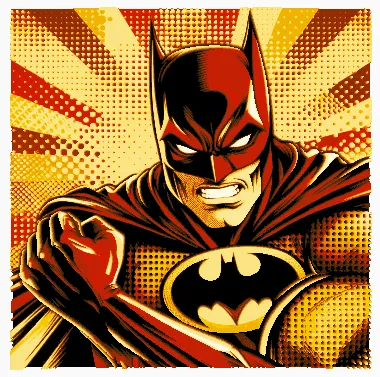 HF Batman Pop Art (HueForge design) 
