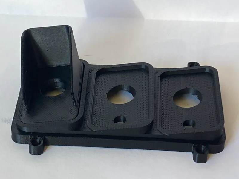 Angled Toggle Switch Panel