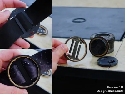 Camera Lens Cap Holder