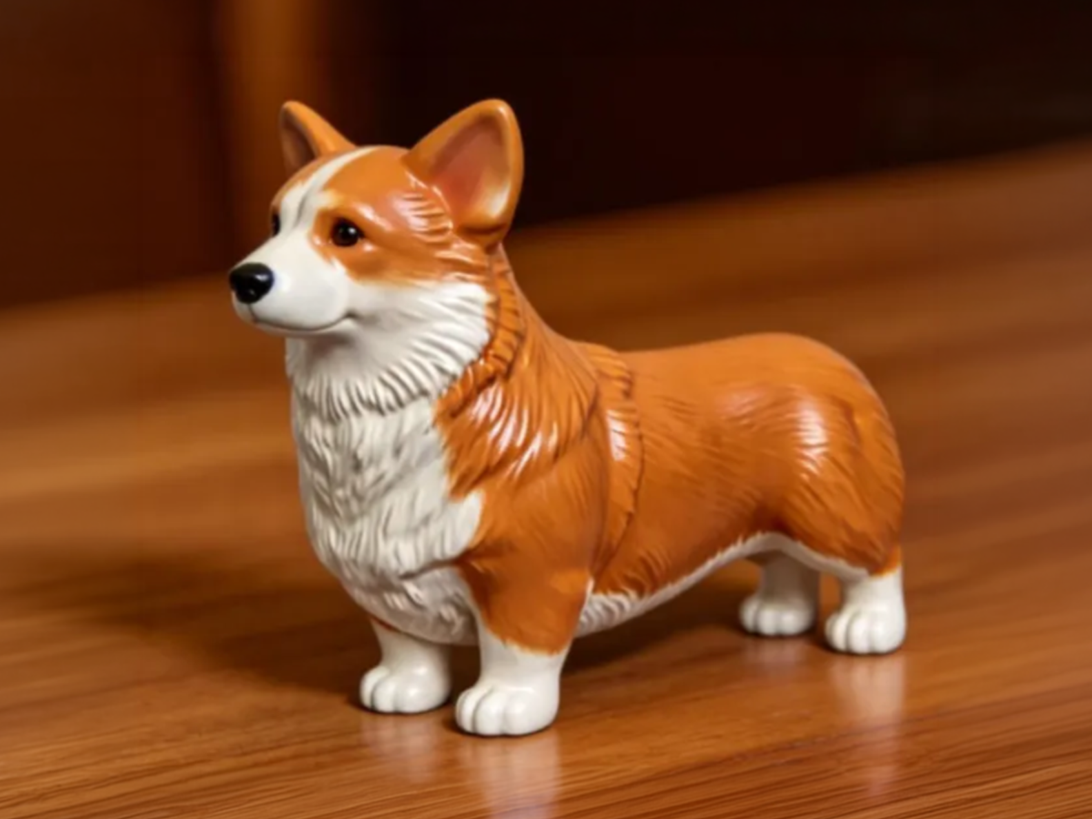Corgi Dog Figurine 10cm – Cute Pembroke Welsh 