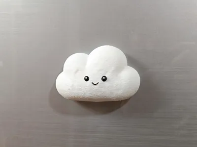 Cute Cloud Refrigerator Magnet