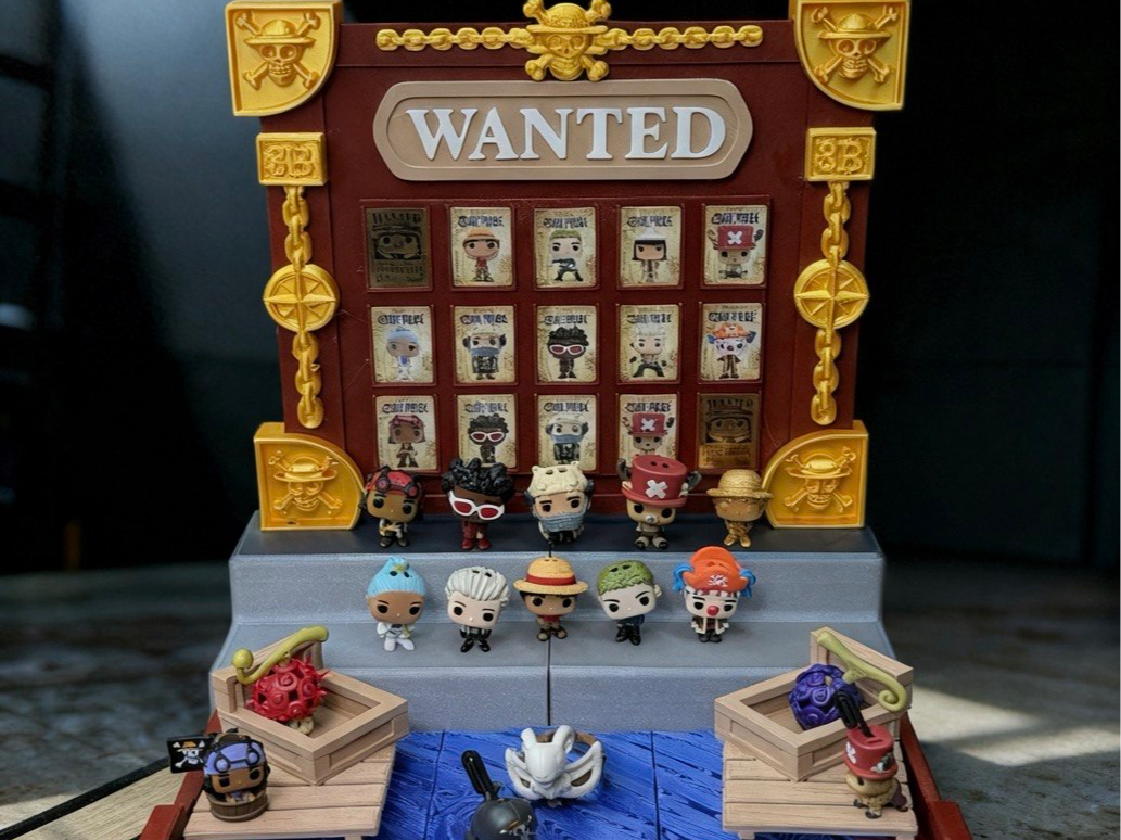 Wanted One Pice Diorama Kinder Joy - 1