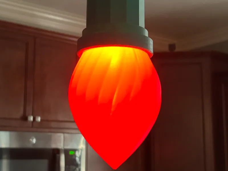 Pendant Light Christmas Bulb
