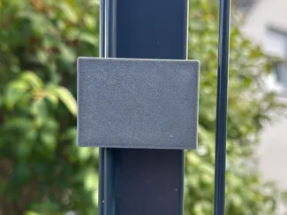 Abdeckung für Doppelstabmattenzaun OBI