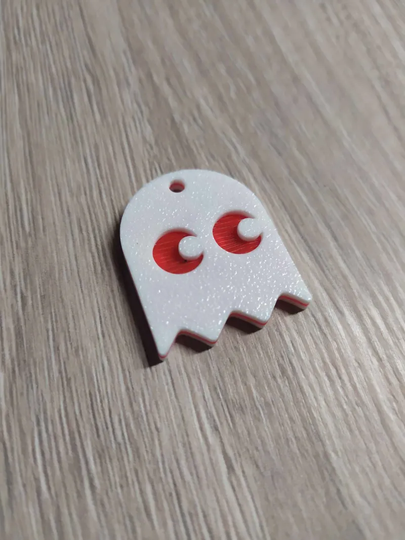 Pac-Man & Ghosts keychains