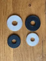 Unterlegscheibe: 30mm x 2mm 10mm Bohrung