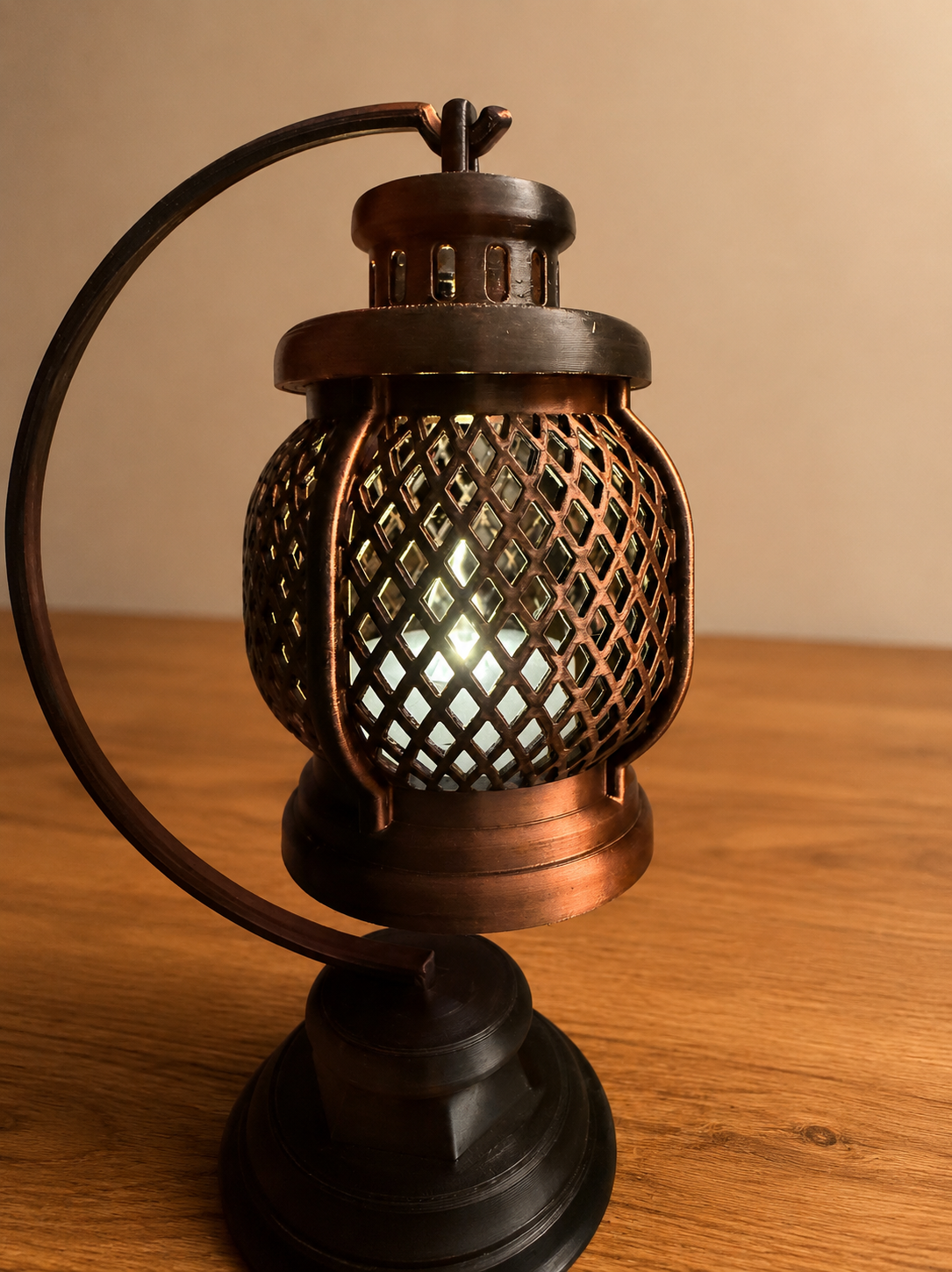 Miniatura 5 do modelo 3D Mini Tea Light Lantern