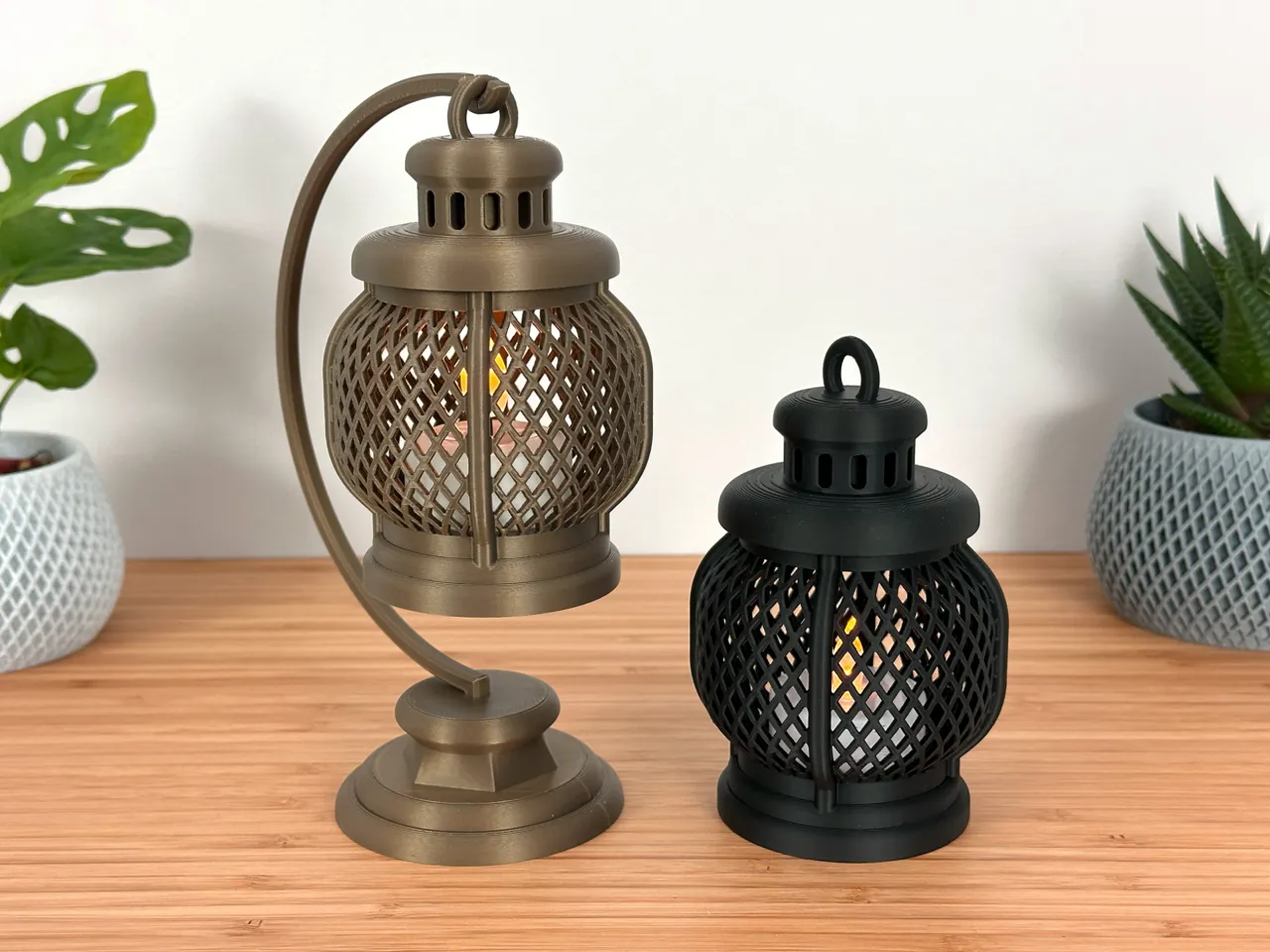 Mini Tea Light Lantern view 2