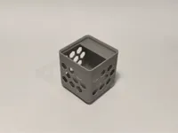 Bac Gridfinity 1x1 à parois hexagonales — photo 2