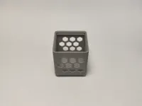 Bac Gridfinity 1x1 à parois hexagonales — photo 3