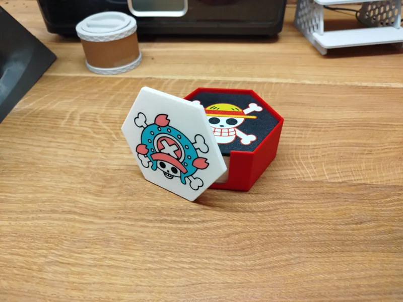 One Piece Untersetzer Set