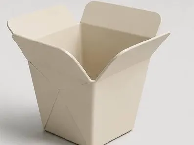 Chinese Takeout Box Planter (Кашпо вок-бокс)