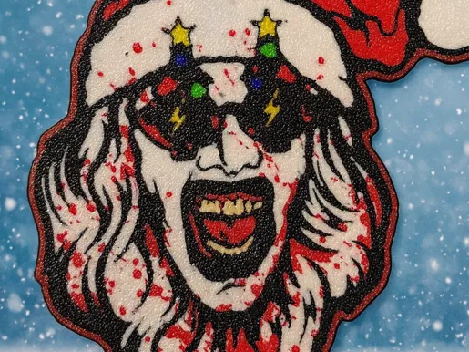 Santa Art Magnet