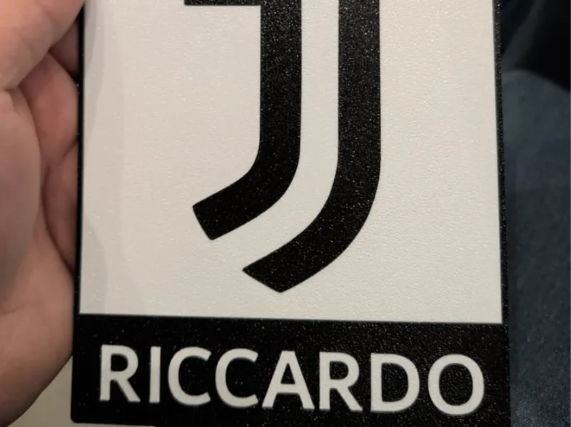 JUVE LAMP CON NOME