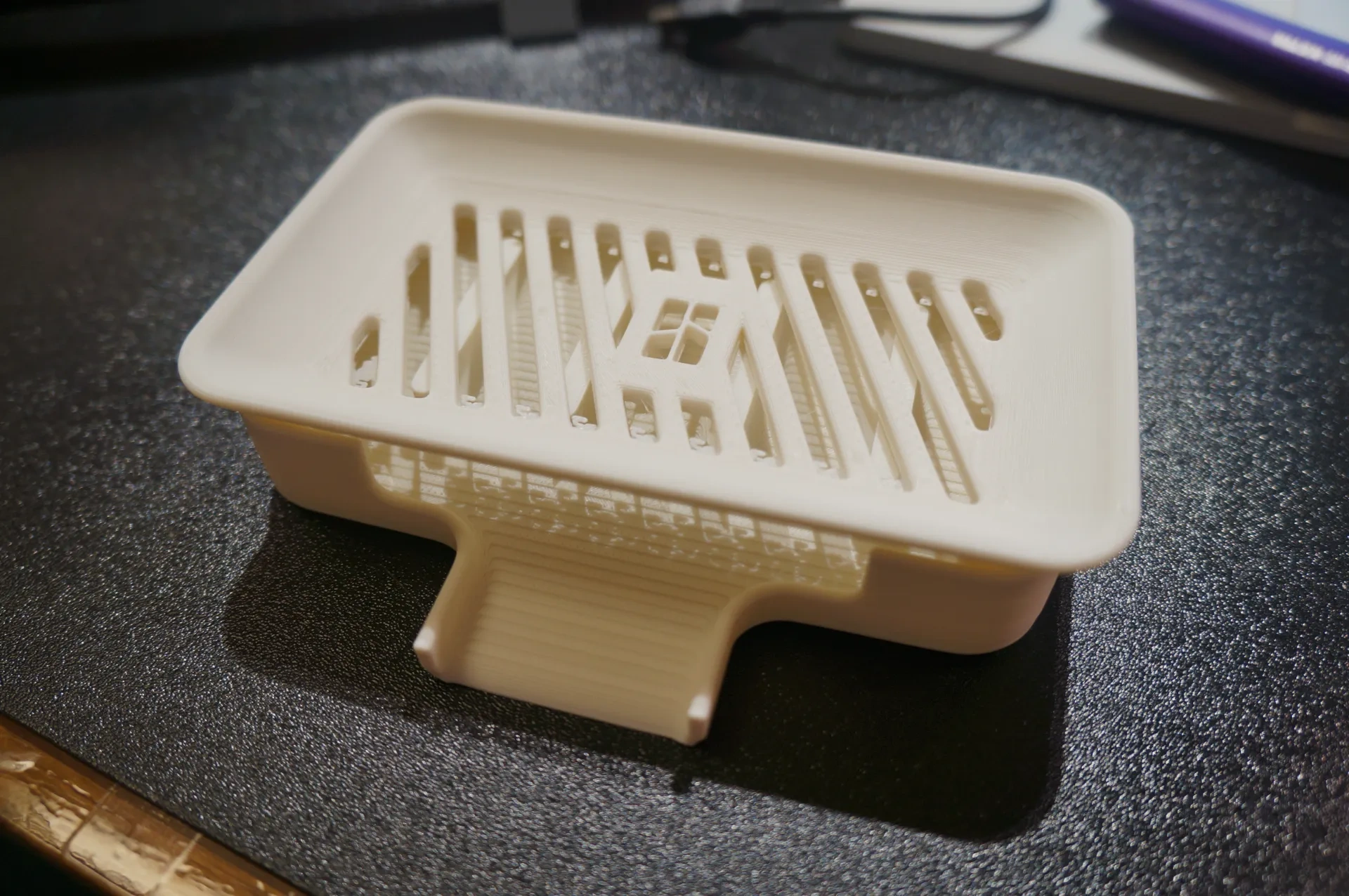 Miniatura 2 do modelo 3D 肥皂盒 Soap box 沥水肥皂盒 