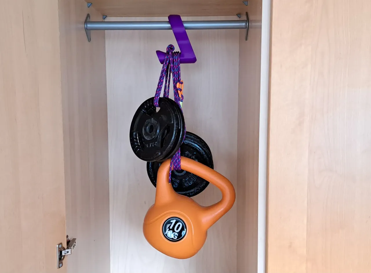 Bag Coat Hanger (Heavy Duty Version) view 2