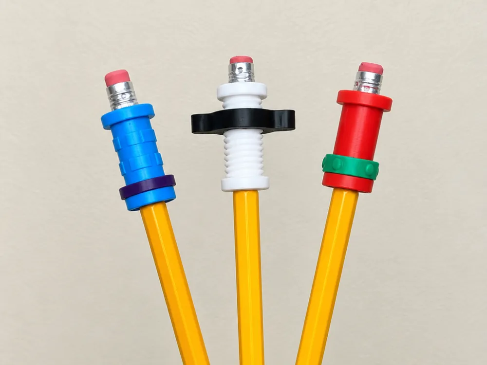 Pencil Topper Fidgets - Free 3D Print Model - MakerWorld