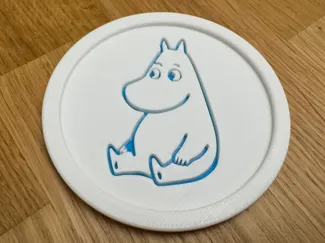 Moomin Mug / Cup Disc (Cover and stackable)