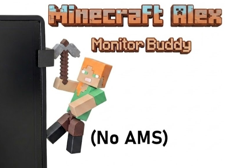 Minecraft Alex - Monitor Buddy