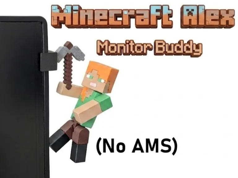 Minecraft Alex - Monitor Buddy